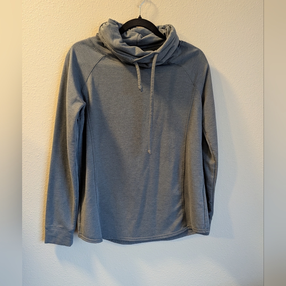 32 Degrees Heat Gray Cowl Pullover Size S